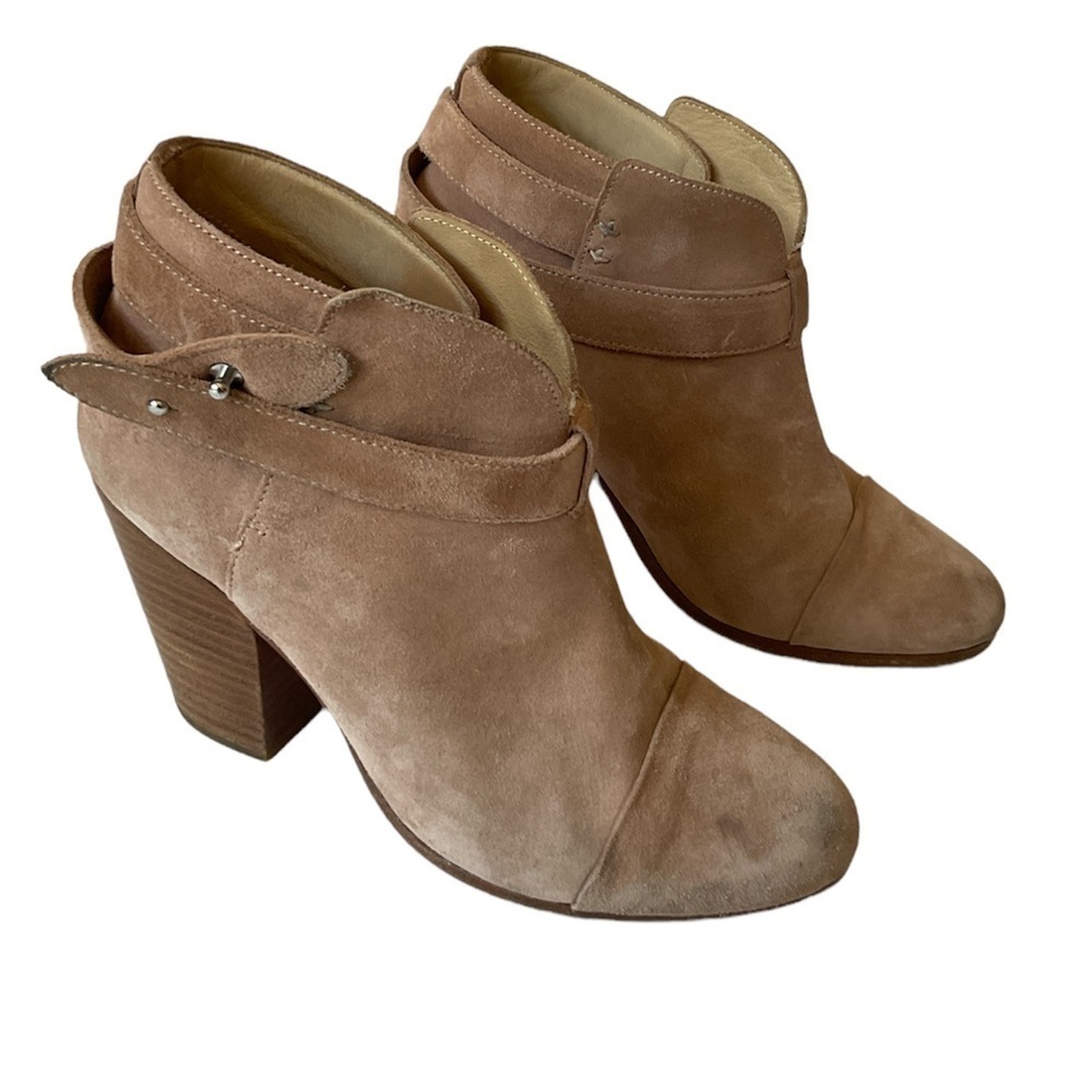 Rag and Bone Harrow Suede Leather Boots Size 38